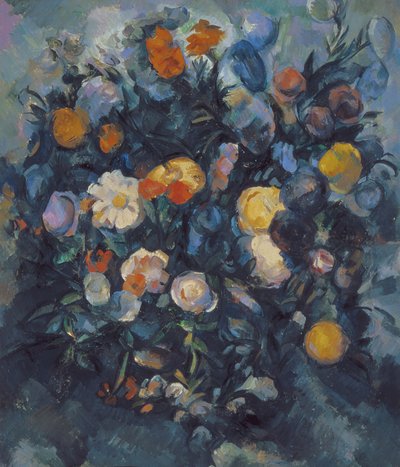 Vase of Flowers, 19th Century by Paul Cézanne